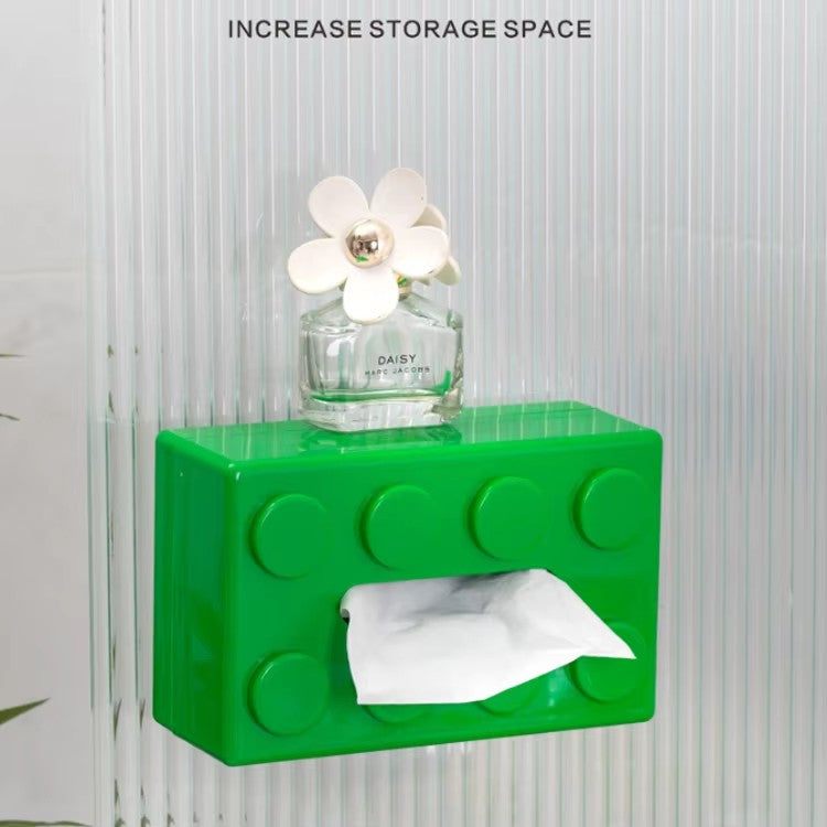 Building Block Tissue Box Holder